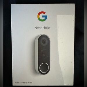 Google Nest Hello Video doorbell